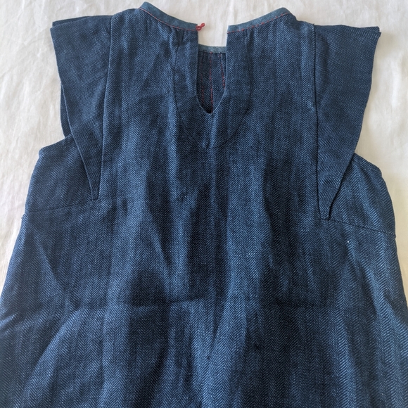 Linen Casilda Mut dress small NWOT - Picture 3 of 7